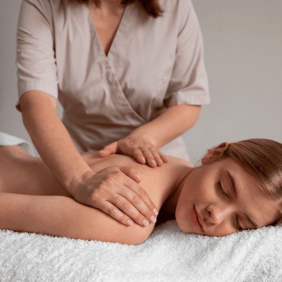 Massage für eine korrekte Körperhaltung