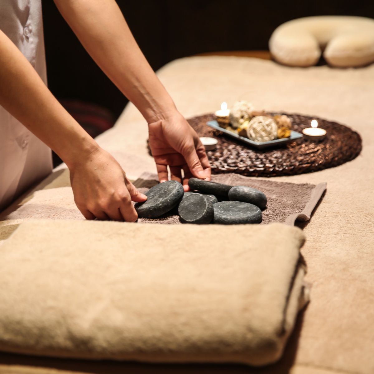 Volcanic Hot Stone Massage    