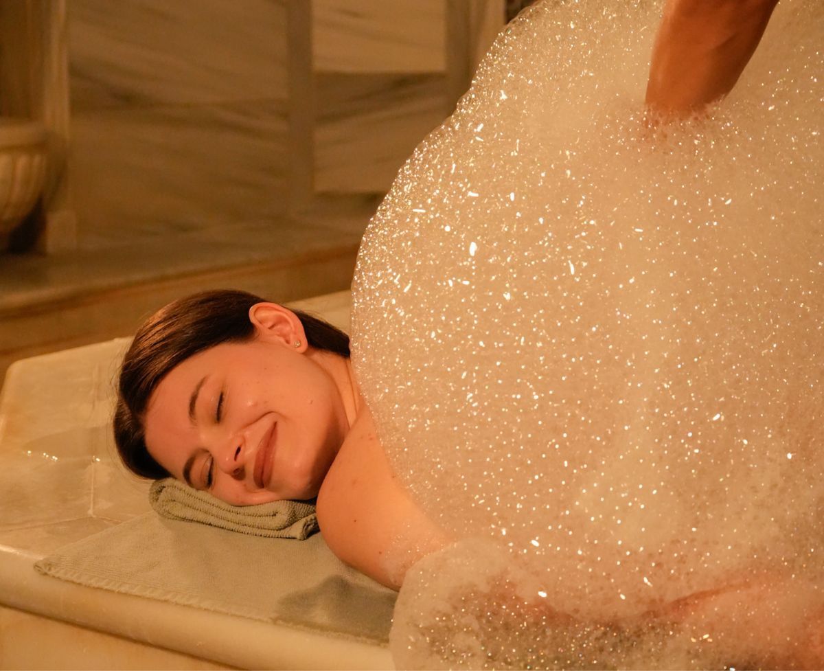 Traditional Turkish  Foam Massage    